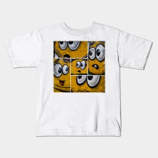 Eye Emotions; of HOPE, EXPECTATION and HAPPINESS Kids T-Shirt